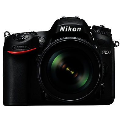 Nikon D7200 DSLR Camera with 18-105mm VR Lens, 24.2 MP, HD 1080p, Built-in Wi-Fi, NFC, 3 LCD Screen Nikon D7200 DSLR Camera with 18-105mm VR Lens, 24.2 MP, HD 1080p, Built-in Wi-Fi, NFC, 3 LCD Screen